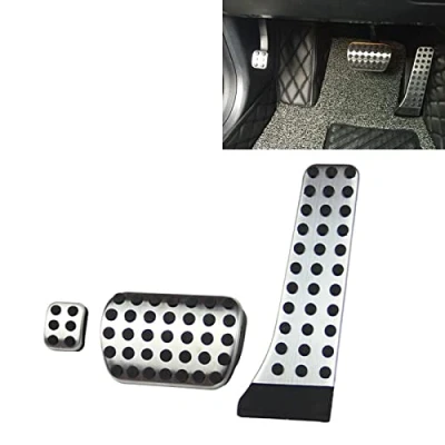 Immagine di Pedali per GLK SLK CLS SL Class W204 W212 W222 X204 R172 W218 R231 Copertura del tappo freno
