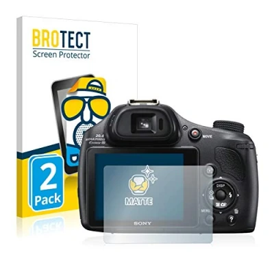 Immagine di brotect Pellicola Protettiva Opaca per Sony Cyber Shot DSC HX400V Anti Riflesso (2 Pezzi)