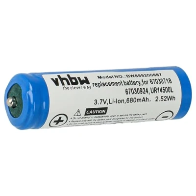 Immagine di vhbw batteria compatibile con Panasonic ER DGP82, DGP74, DGP80, DGP84, DGP86, FGP80 rasoio elettrico (680mAh, 3,7V, Li Ion)