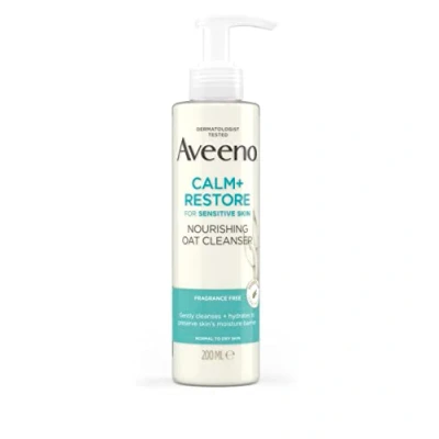 Immagine di Aveeno Detergente nutriente per il viso all’avena Face Calm + Restore, 200 ml