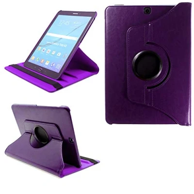 Immagine di COOVY® 2.0 Custodia per Samsung Galaxy Tab S2 9.7 SM T810 T813 T815 T819 SMART 360 GRADI DI ROTAZIONE COVER SUPPORTO PROTEZIONE CASE Auto Sveglia/Sonno viola