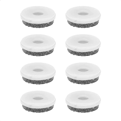 Immagine di WAGNER QuickClick® inserti di feltrini ricambio I Set da 8 sostituibili feltro lana ULTRASOFT diametro Ø 30 mm per base Fatto in DE 15829500