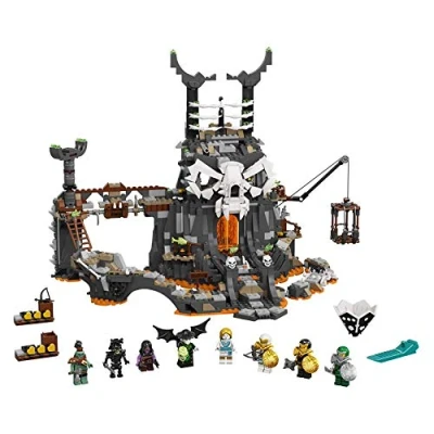Immagine di LEGO NINJAGO Skull Sorcerer’s Dungeons 71722 Dungeon Playset Building Toy for Kids Featuring Buildable Figures, New 2020 (1,171 Pieces)