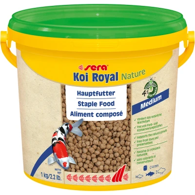 Immagine di sera Koi Royal Nature Medium Mangime in granuli per Set %: 2 x 3800 ml