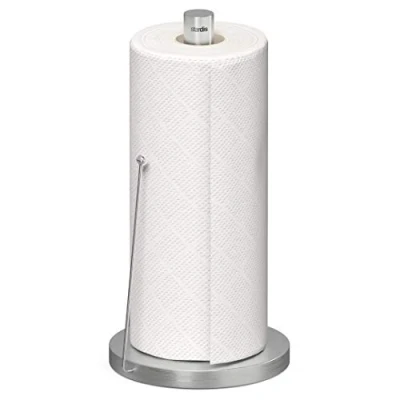 Immagine di stardis Portarotolo da cucina Simply in acciaio inox spazzolato opaco stabile e durevole (acciaio inossidabile)