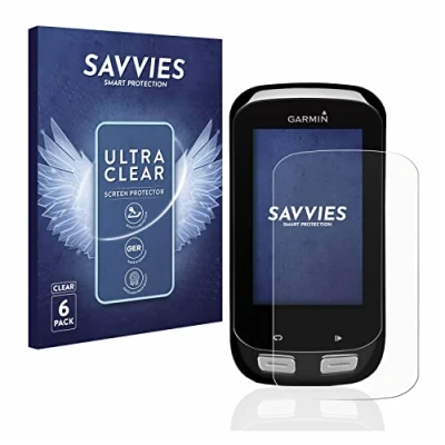 Immagine di savvies (6 Pezzi Pellicola Protettiva per Garmin Edge 1000 Protezione Schermo Trasparente