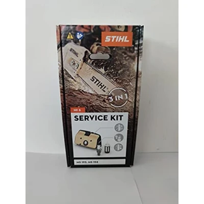 Immagine di Stihl Kit Service MOTOSEGHE MS 193 194, COMPRENDE Un Filtro Aria Motore, Una Candela ED PESCAGGIO per Miscela