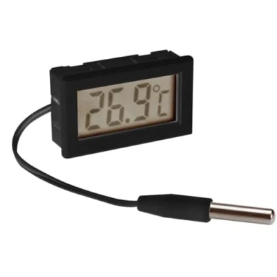 Immagine di Velleman Termometro digitale incorporato, ampio display, custodia in ABS, 50 100C, facilmente leggibile