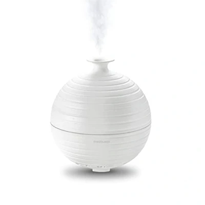 Immagine di medisana AD 620 Diffusore d&#039;aromi Fresco per ambienti Deodorante aria Lampada profumata con timer Fragranza ambiente ellettrico Oli essenziali Luce wellness in 5 colori 300 ml