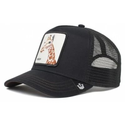 Immagine di Goorin Bros. The Giraffe High Black A Frame Adjustable Trucker Cap One Size