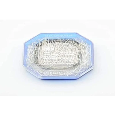Immagine di Prym 024174 Spilli dritti 7 EF 0,60 x 32 mm, colore argento, confezione da 50 g, Lega di acciaio, 0,60mm