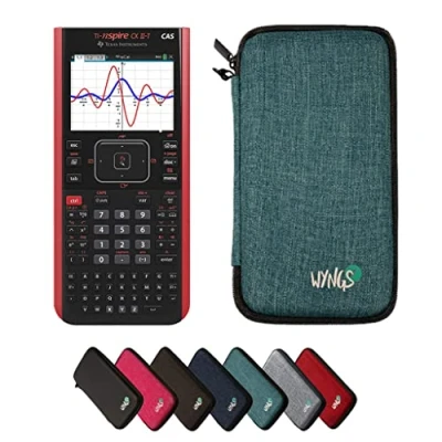 Immagine di CALCUSO Pacchetto Base turchese con Calcolatrice Grafica TI Nspire CX II T CAS