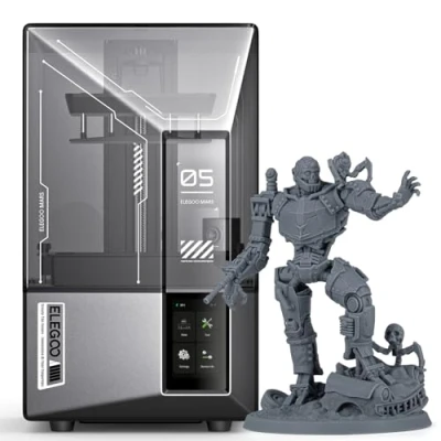 Immagine di ELEGOO Mars 5 Ultra Stampante 3D in Resina MSLA 9K, Livellamento Automatico, Stampa Veloce a 150 mm/h, Telecamera AI, Cluster WiFi, Grandi Dimensioni di 153,36 * 77,76 165 mm3