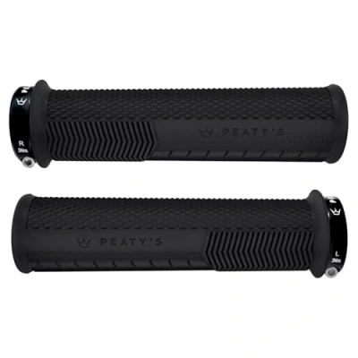 Immagine di Peaty&#039;s Monarch Grips Manopole per il controllo delle corse, resistenti, ergonomiche, comode imbottiture pollice, tutte le condizioni atmosferiche e atmosferiche,