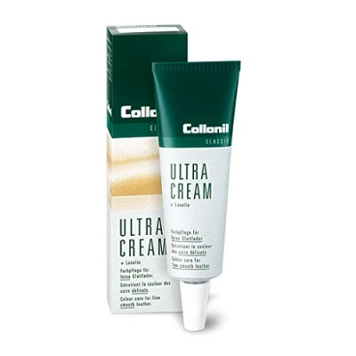 Immagine di Collonil Classic Ultra Cream Crema per la cura del colore prodotti in pelle liscia (11,90 /100 ml), Rosso (Bordeaux mogano), 50 ml