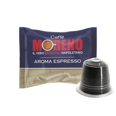 Immagine di CAFFE&#039; MORENO 600 CIALDE CAPSULE MISCELA ESPRESSO BAR COMPATIBILITA&#039; NESPRESSO