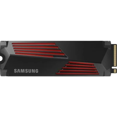 Immagine di SSD Samsung 990 Pro M.2 1TB NVMe MZ V9P1T0CW PCIe 4.0 x4 Heatsink