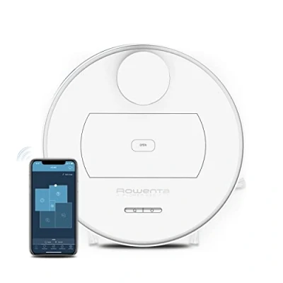 Immagine di Rowenta RR7687 X Plorer Serie 75 Robot Aspirapolvere Lavapavimenti con Mappatura Precisa e Tecnologia Laser, 2.700Pa, Autonomia 2 Ore, Compatibile Smartphone Assistenti Vocali, Total Care