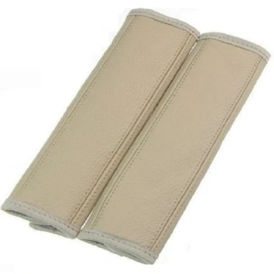 Immagine di L&amp;P Car Design GmbH L &amp; P A092 2 pezzi per sottopancia in beige, imbottitura 100% Vera Pelle beige