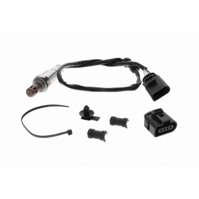 Immagine di VEMO V10 76 0071 Sonda lambda Qualità de originale M18 x 1,5 riscaldato, Filettatura prelubrificata Forma a D VOLKSWAGEN: GOLF 5, 6