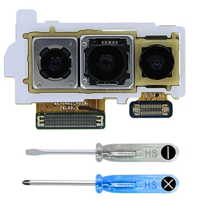 Immagine di MMOBIEL Fotocamera Posteriore Compatibile con Samsung Galaxy S10 / Plus 2019 16 MP 12 Modulo Camera Principale di Ricambio Incl. Cacciaviti