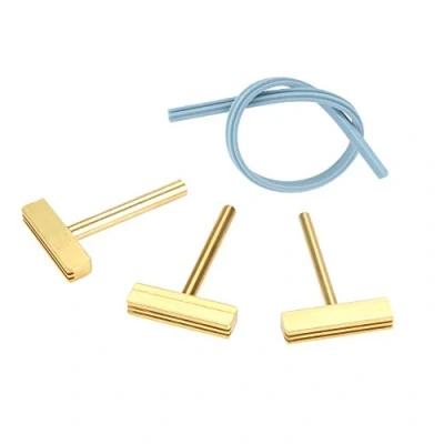 Immagine di 30W 40W 60W Saldatura T tip Tips in rame + Cavo gomma Pressa a caldo per schermo LCD Pixel Flex Cable Repair (3pcs / set)
