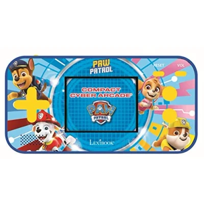Immagine di PAT &#039;PATROUILLE LEXIBOOK Console di gioco portatile per bambini Cyber Arcade compatta 150 giochi