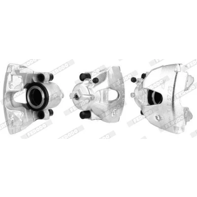 Immagine di FERODO PREMIER FCL694287 Pinza freno Acciaio fuso 76 con accessori OPEL: Zafira B, Astra H Caravan, Corsa D Hatchback, SAAB: 9 5 Station Wagon