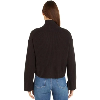 Immagine di Maglione Calvin Klein Label Chunky Nero IT 46