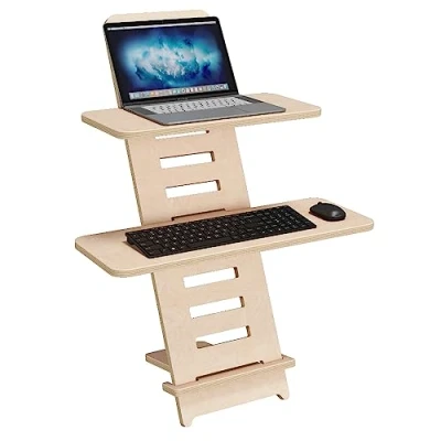 Immagine di Stand Desk,Supporto da scrivania,Supporto per computer portatile,Supporto scrivania regolabile in altezza,Made EU