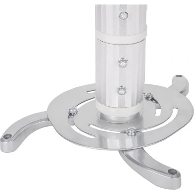 Immagine di Manhattan 424820 Supporto a soffitto per proiettore Inclinabile, Ruotabile Distanza dal soffitto/terra (max.): 106 cm Argento