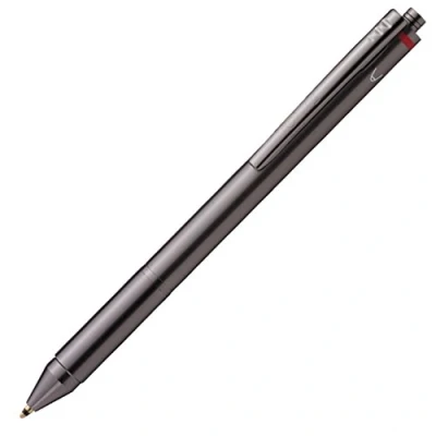 Immagine di rOtring Multi Function Pen, Four in One, 0.5mm Mechanical Pencil with Black/Red/Blue Ballpoint Pen Triangle Package (502 700F) by