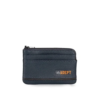 Immagine di joumma bags,s.l. Adept Kurt Portafoglio in pelle, 11 x 7 1,5 cm, colore: Blu
