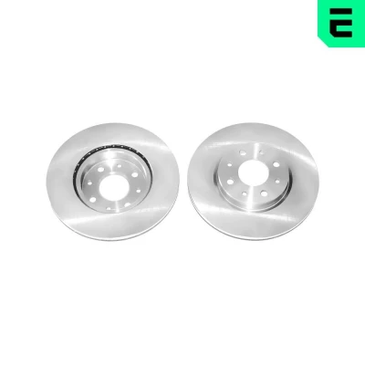 Immagine di OPTIMAL BS 1890C Disco freno Assale anteriore 257 20 4/8 ventilazione interna rivestito FIAT: Punto II Hatchback, I Hatchback