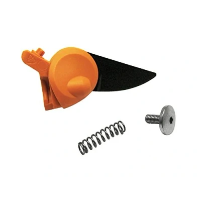 Immagine di Fiskars Lama, molla e vite di ricambio originali per forbici con lame bypass PowerGear X PX92, Arancione/Nero, 1026275