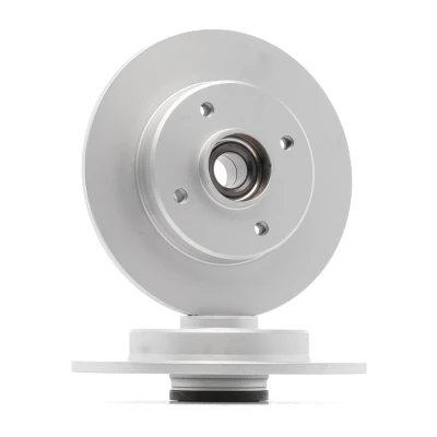 Immagine di DELPHI BG9410RSC Disco freno 244 9 4 pieno rivestito non trattato con cuscinetto ruota, anello sensore ABS, supporto/cuscinetto