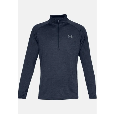 Immagine di Under Armour TECH ZIP Maglietta a manica lunga, Uomo, Taglia: Small, Academy