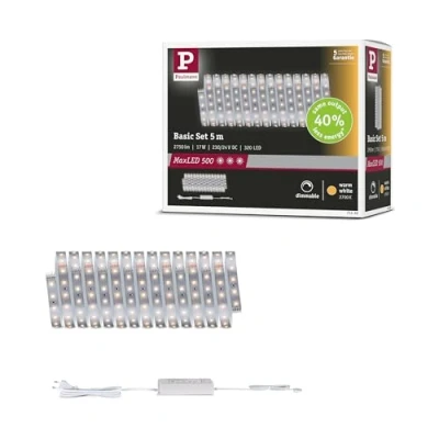 Immagine di Paulmann MaxLED 500 71230 KIT base striscia LED 230 V 5 m Bianco caldo 1