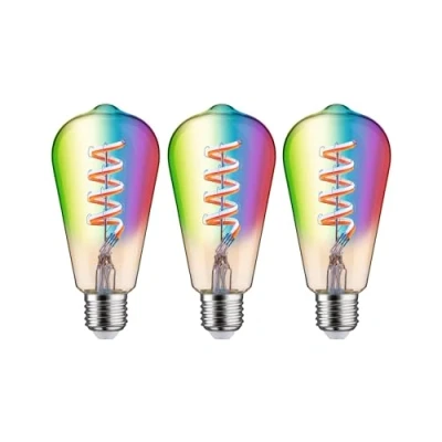 Immagine di Paulmann Lampadina LED ERP: G (A G) E27 6.3 W RGBW