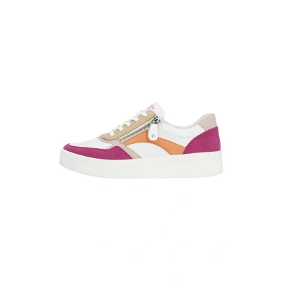 Immagine di Remonte Sneakers basse, Donna, Taglia: 40, Magenta white rose tan salmon pelle e finta