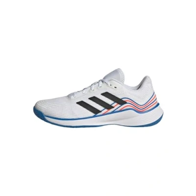 Immagine di adidas Performance Novaflight Sustainable Scarpe da pallavolo, Uomo, Taglia: 40 2/3, Cloud white core black bright royal Tessuto / sintetico