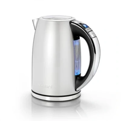 Immagine di Cuisinart Kettle Style CPK17SE 2 temperature settings Frosted Pearl 1.7 Liter