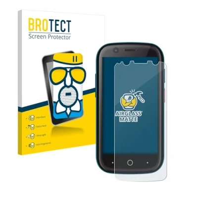 Immagine di brotect Pellicola Vetro Opaca per Unihertz Jelly 2 Protezione Schermo [Anti Riflesso, Durezza 9H]
