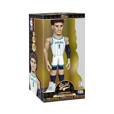 Immagine di Funko Vinyl Gold 12&quot;: NBA LaMelo Ball Probabilità di 1/6 per la Variante Chase Figura D&#039;azione in Vinile da Collezione Idea Regalo il Compleanno Merchandising Ufficiale e Display