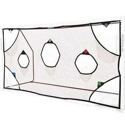 Immagine di Quickplay PRO Reti Bersaglio Obiettivo di Calcio con 7 Zone segnate Esercizi tiro e (3 x 2M)