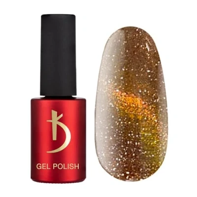 Immagine di Kodi Professional Smalto Semipermanente CS22 CAT SHINE Gel Nail Polish UV LED 7ml Unghie di Lunga Durata Magnetico Oro
