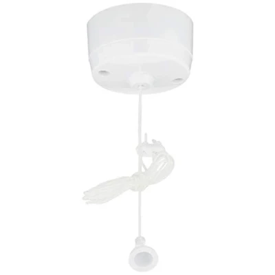 Immagine di Bulk Hardware BH02684 Interruttore da Soffitto a Cordino Tondo, Bianco