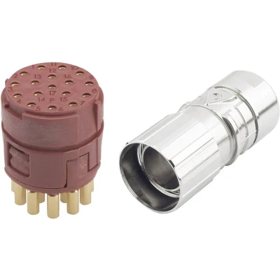 Immagine di Connettore EPIC® M23 a 17 poli in set 75009706 KIT D6 POL FEMALE LAPP Contenuto: 1