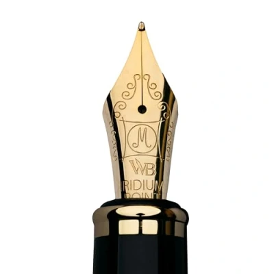 Immagine di SPARE NIBS Majesti Medium Nib Red and Black Gold