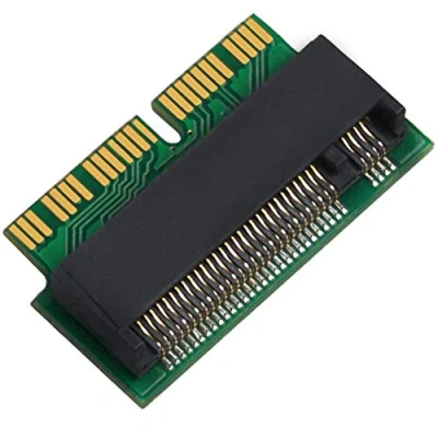 Immagine di OLVINS Adattatore di conversione SSD NVME M.2 per MacBook Air e Pro Retina metà 2013 2014 2015 2016 2017, kit aggiornato AHCI A1465 A1466 A1398 A1502